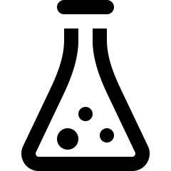 Laborkolben-Symbol